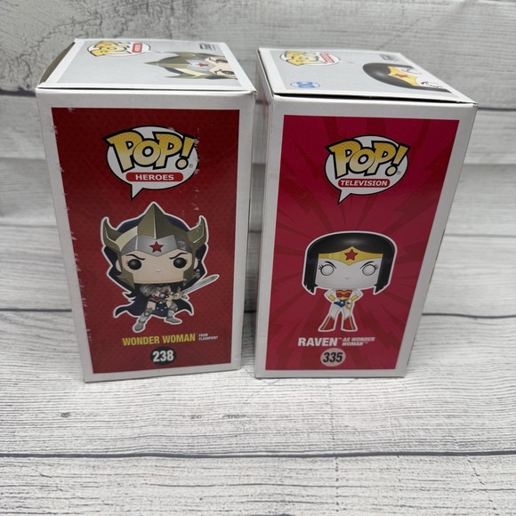 Funko Pop! Wonder Woman - Lot Of 6 - 211 335 86 238 206 BAM Walmart Hot Topic - Picture 7 of 11
